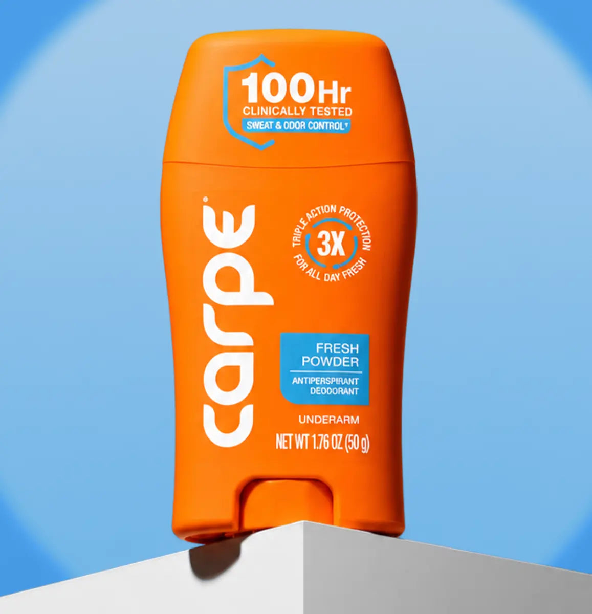 Deodorant Antiperspirant - 100Hr Clinically Tested Sweat & Odor Control - No Baking Soda, Parabens, or Phthalates - Reduce Odor Causing Bacteria - Nourishes Skin